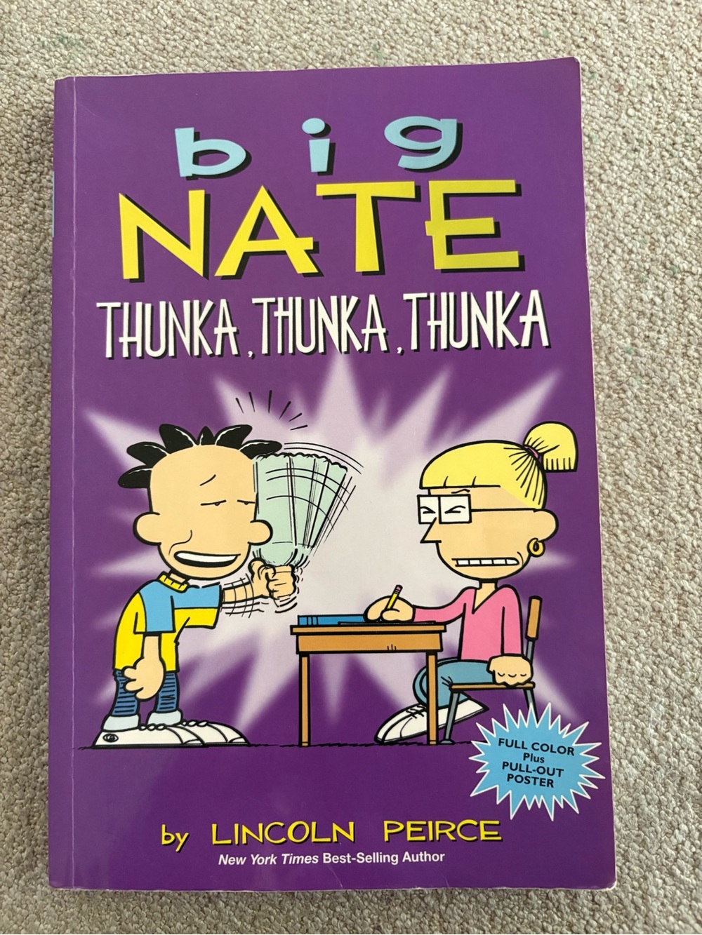 Big Nate: Thunka, Thunka, Thunka - Purple Graphic Novel